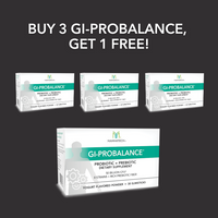 *BLACK FRIDAY* Buy 3 GI-ProBalance Probiotic and Prebiotic Supplement, Get 1 Free