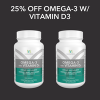 *BLACK FRIDAY* Buy Two Omega-3 with Vitamin D3, Save 25%