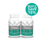 Buy 2 Omega-3 with Vitamin D3, Save 15%