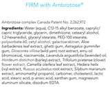 FIRM® with Ambrotose®