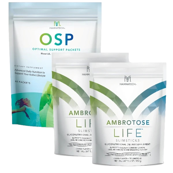 2 Ambrotose® Life Slimsticks and OSP Value Bundle®